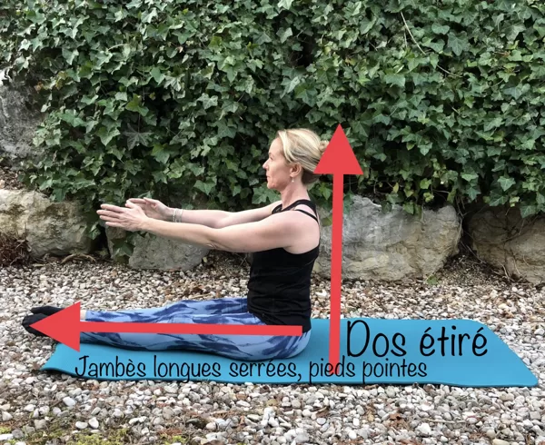 Position départ assise